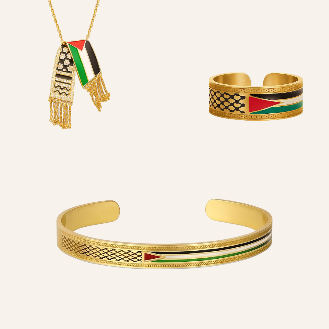 Ensemble patrimoine en or 18 carats
