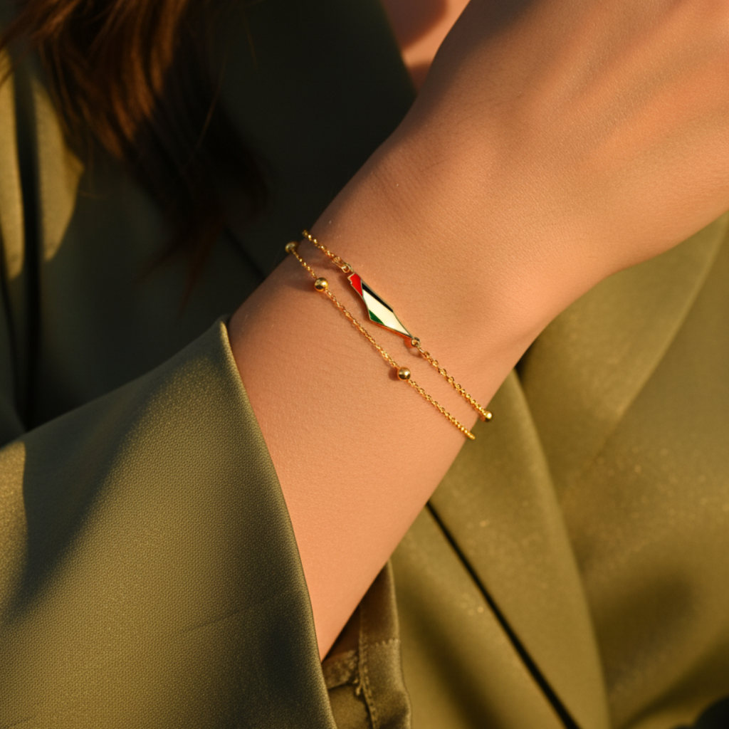 Bracelet carte Ummahya Palestine
