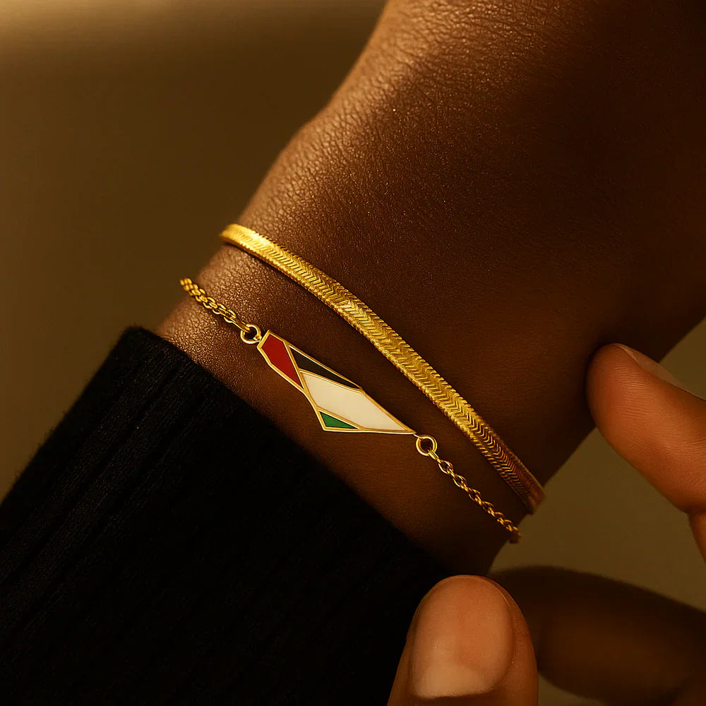Bracelet à chevrons Ummahya Unity