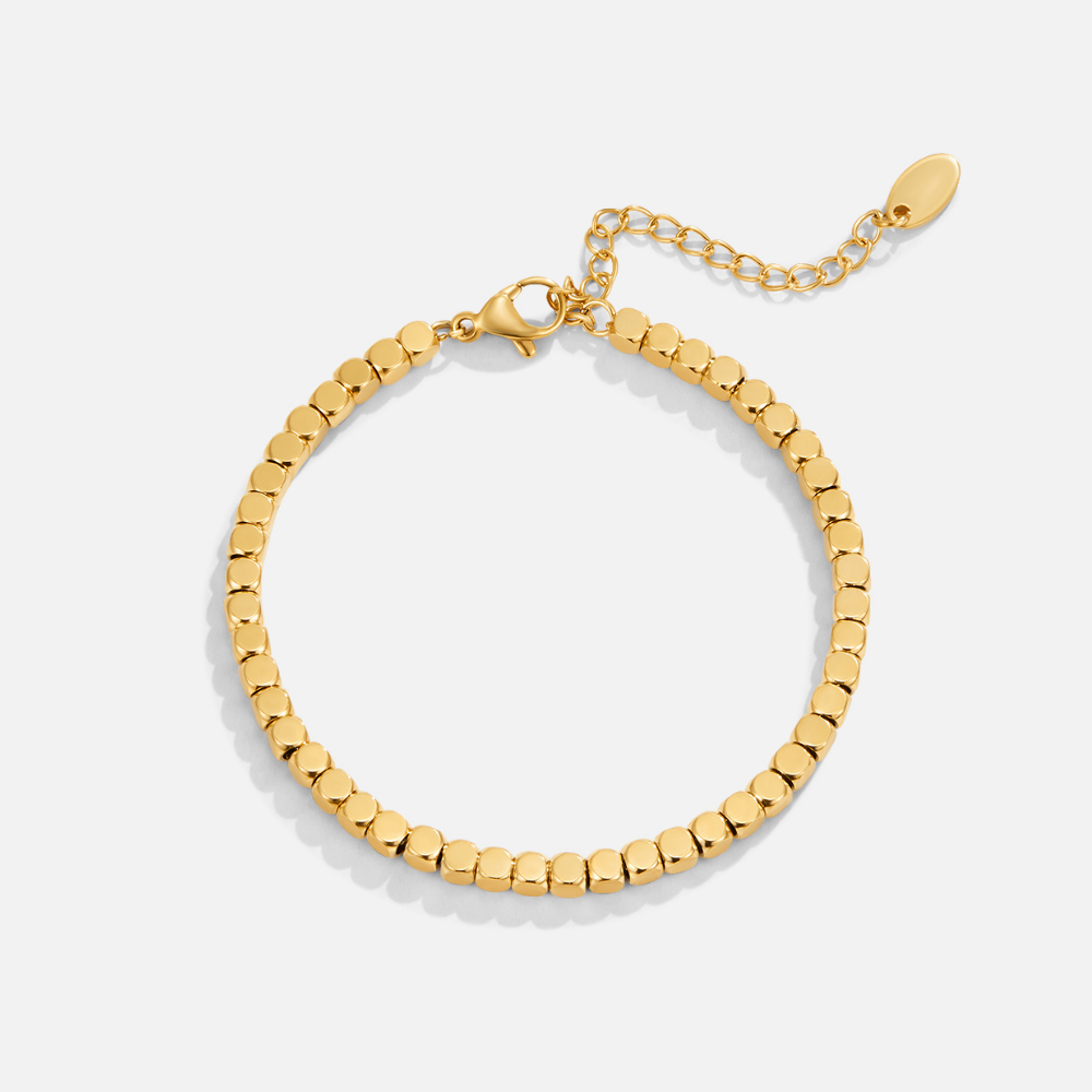 Bracelet cube en or 18 carats Lexi