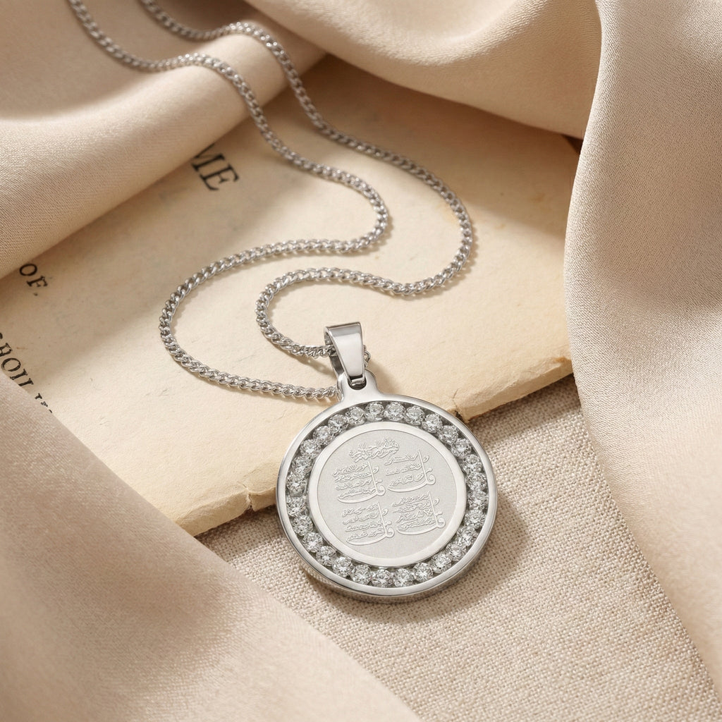Collier en cristal 4Qul