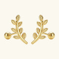 Boucles d’oreilles feuille Ummahya Sakinah