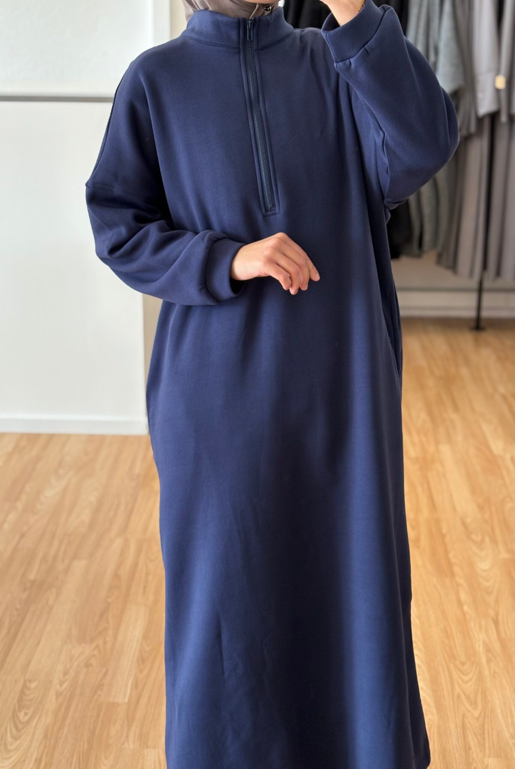 Robe Pull Zippé