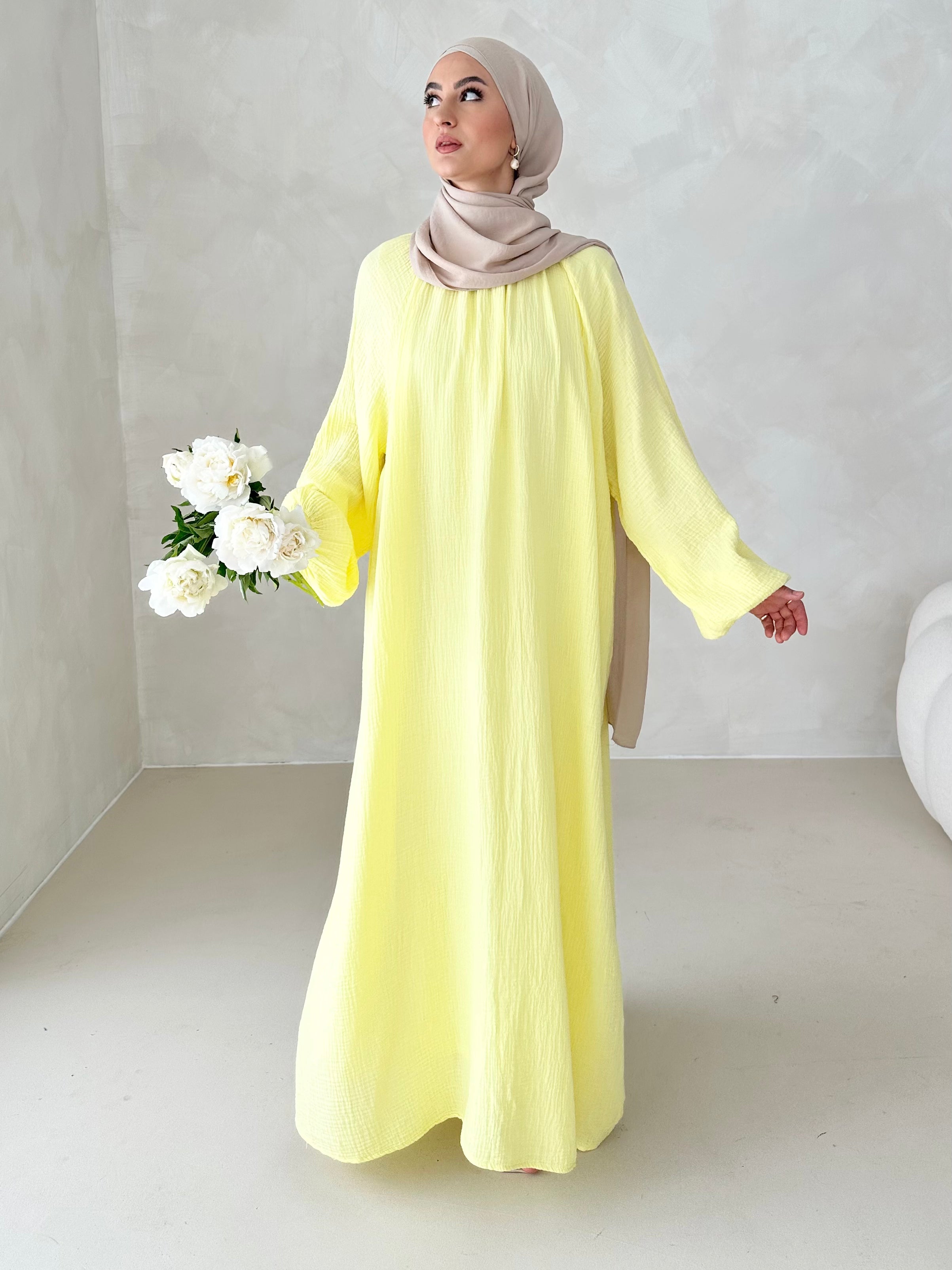 Robe en mousseline