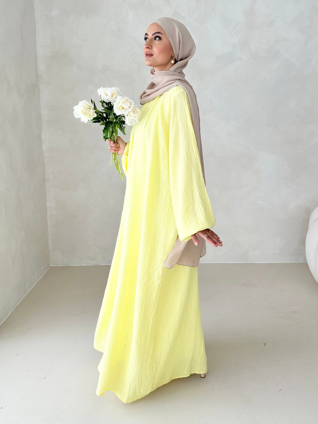 Robe en mousseline