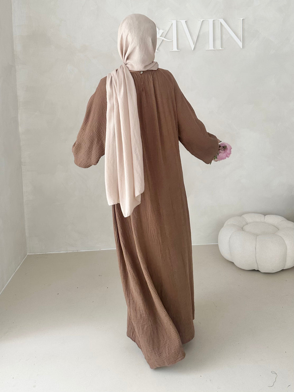 Robe en mousseline