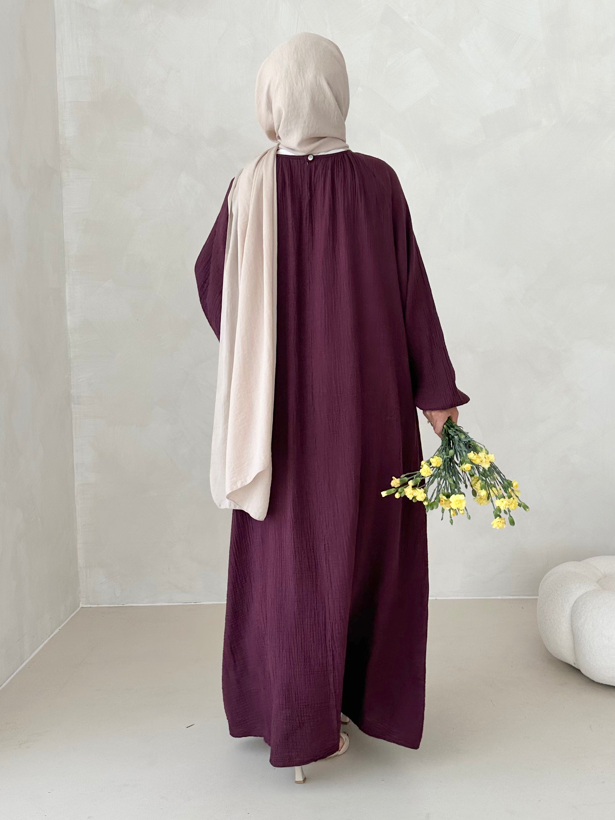 Robe en mousseline
