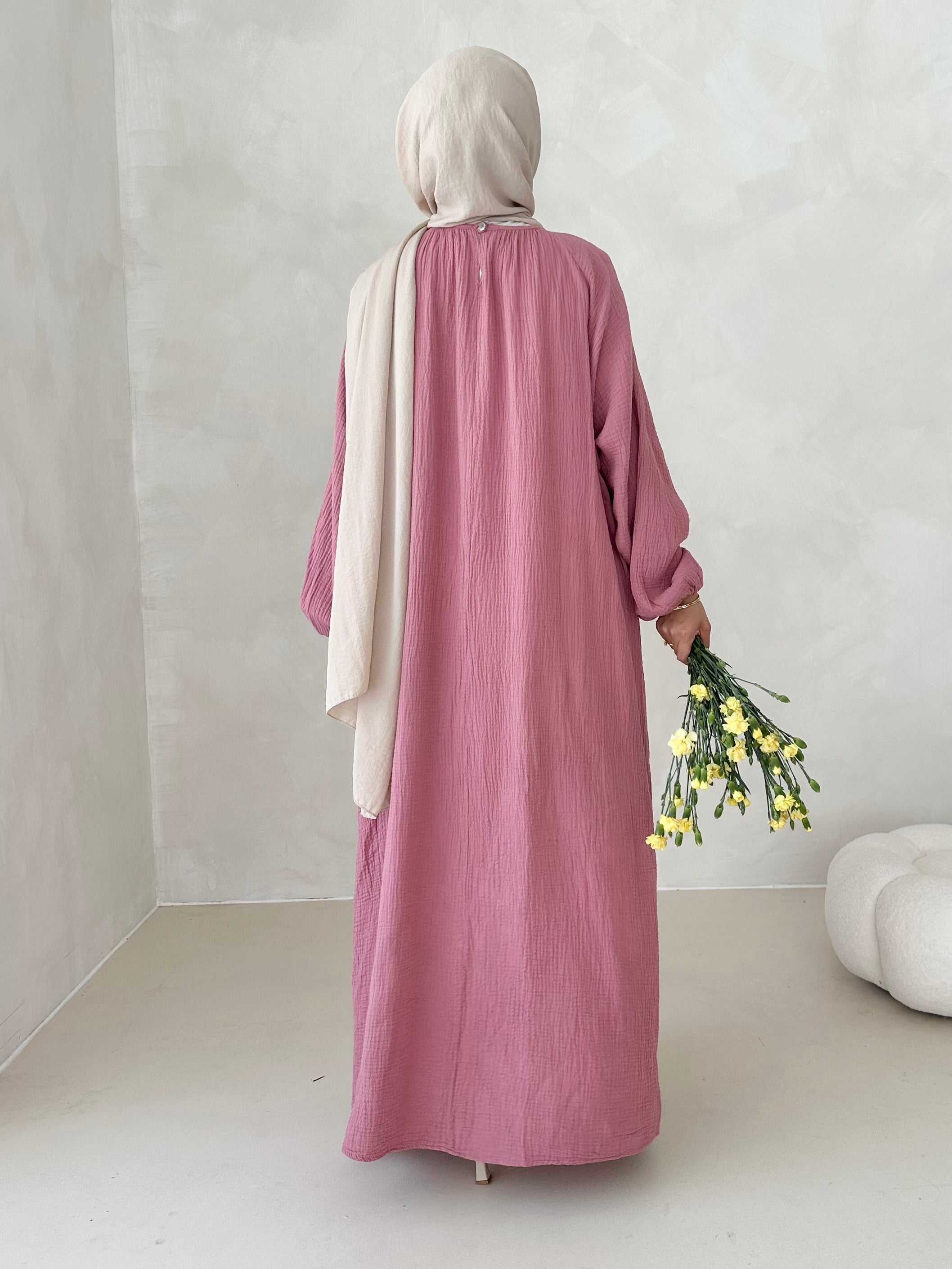 Robe en mousseline
