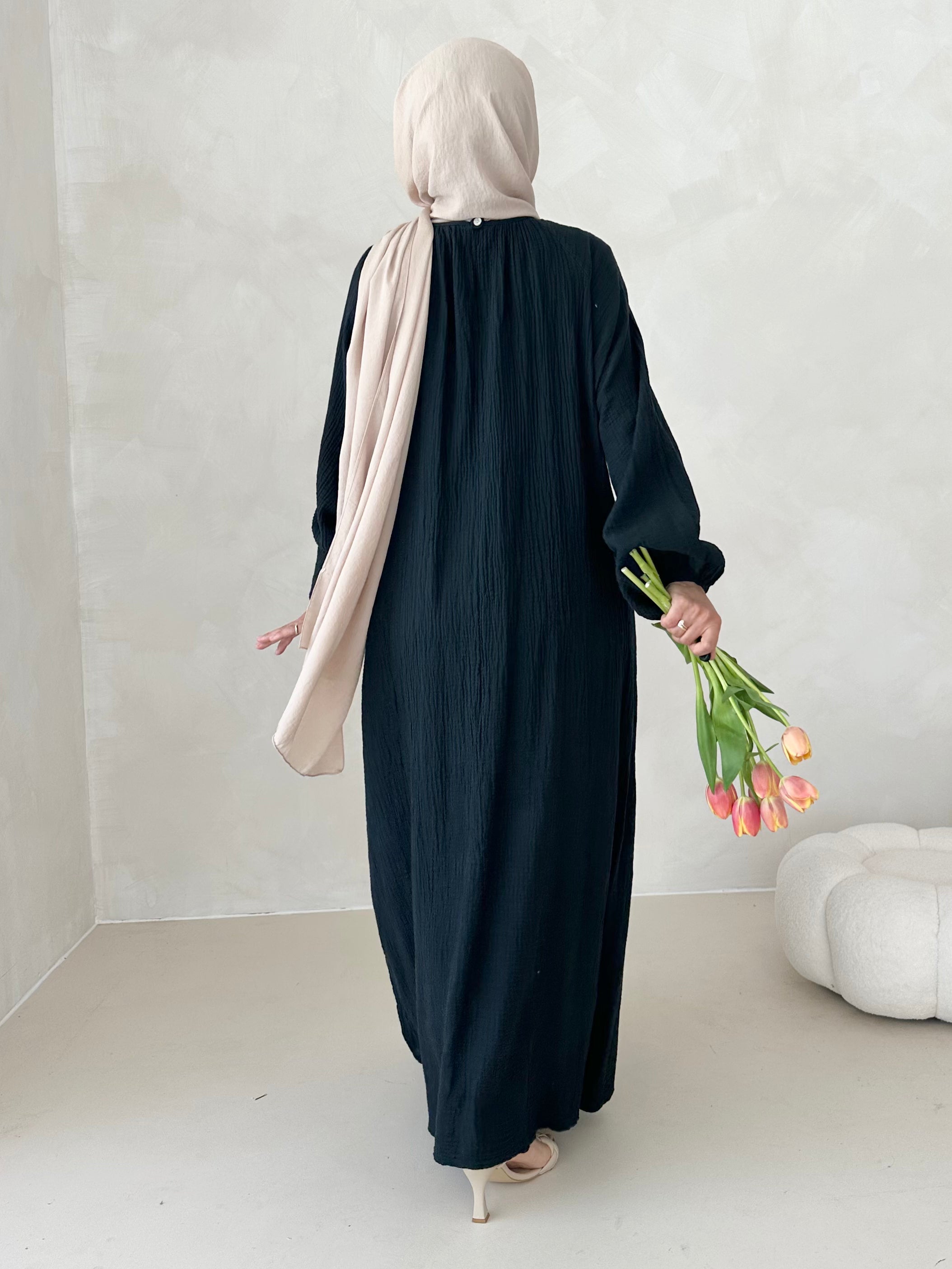 Robe en mousseline