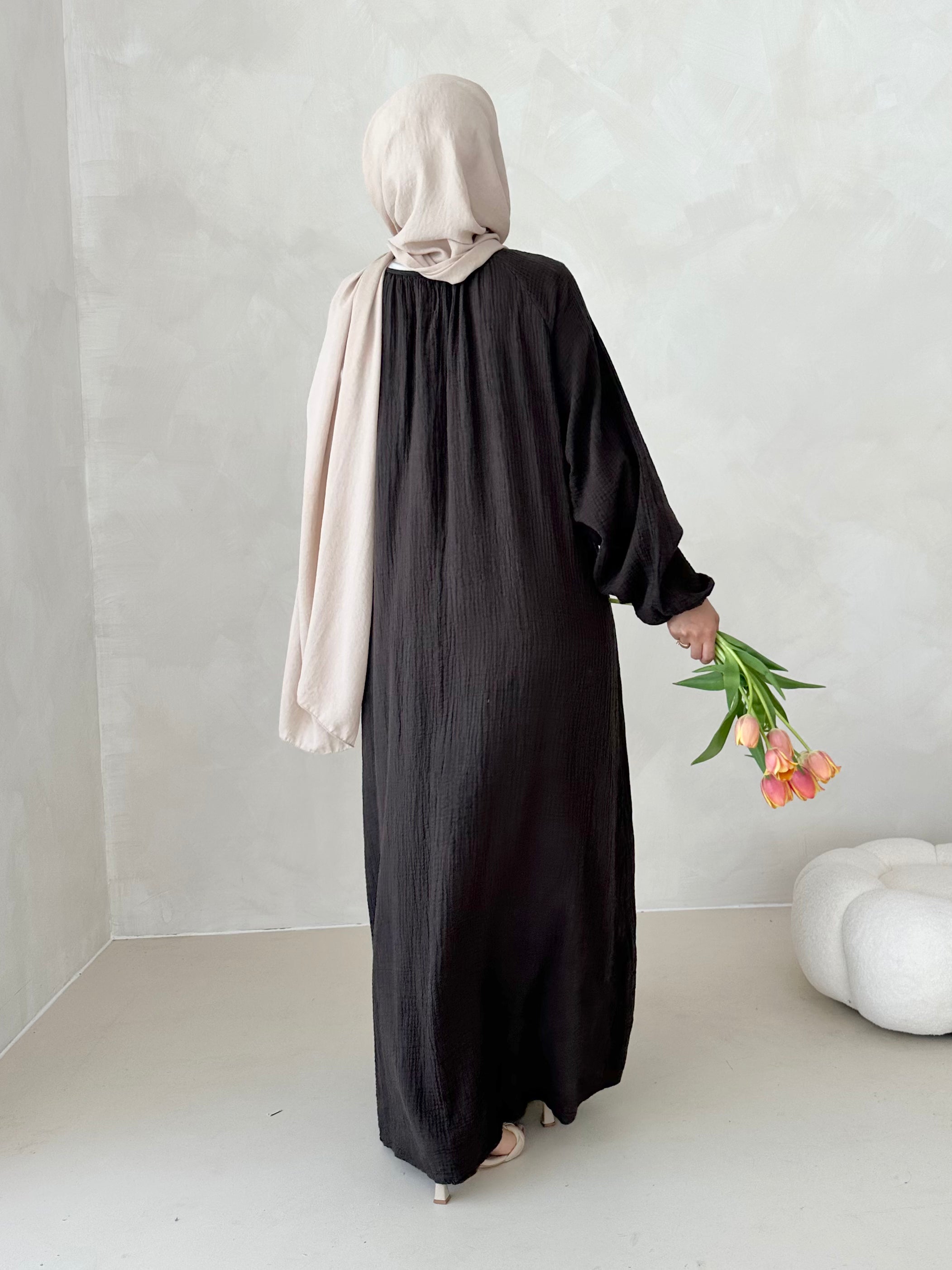 Robe en mousseline