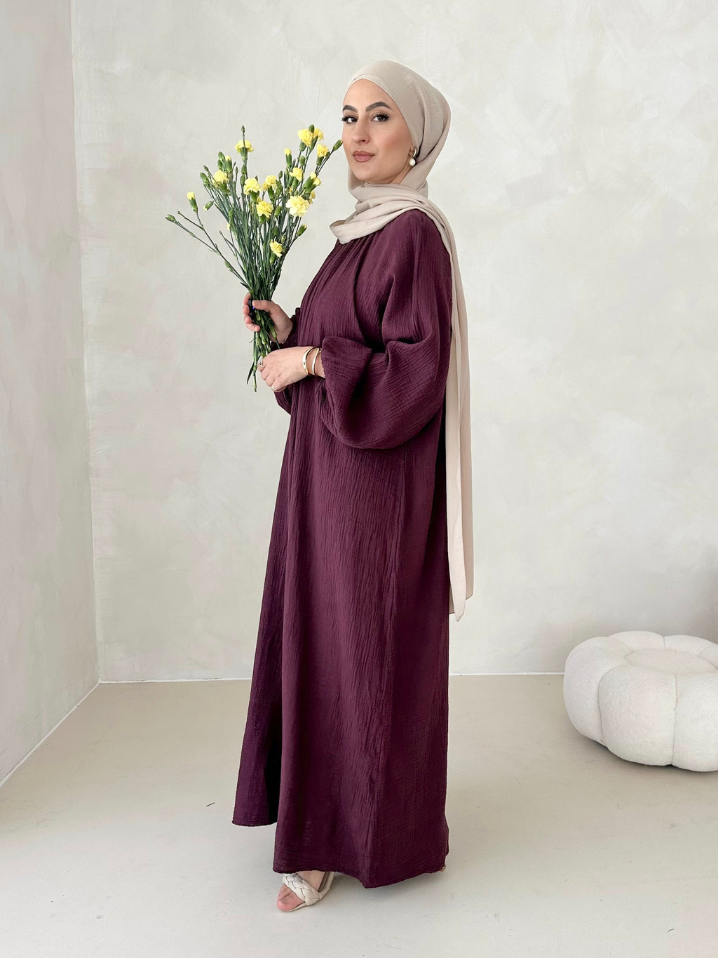 Robe en mousseline