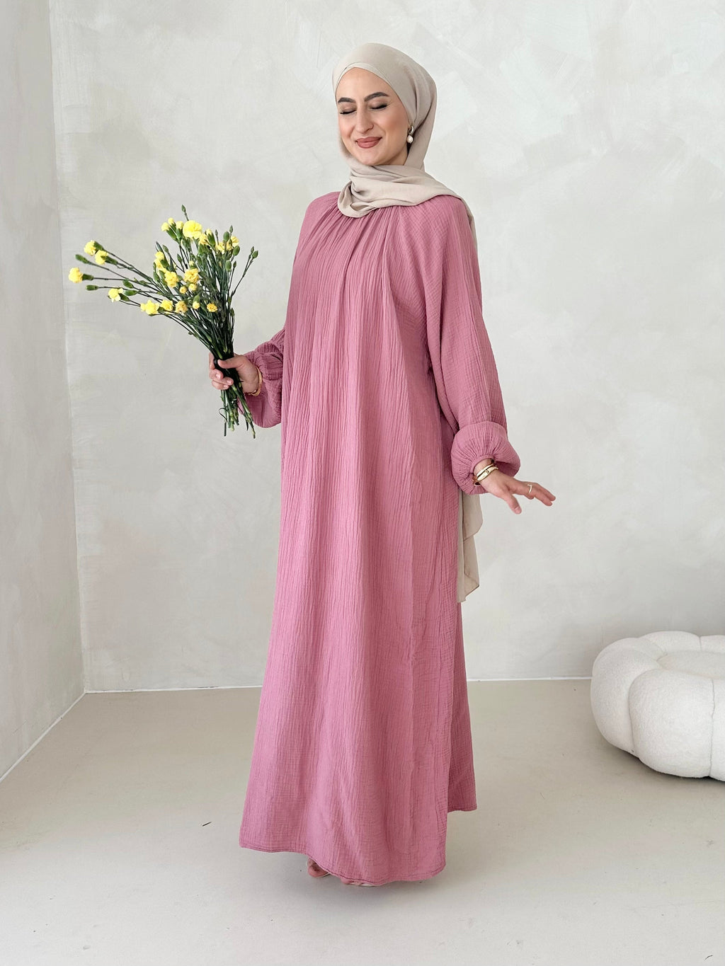 Robe en mousseline