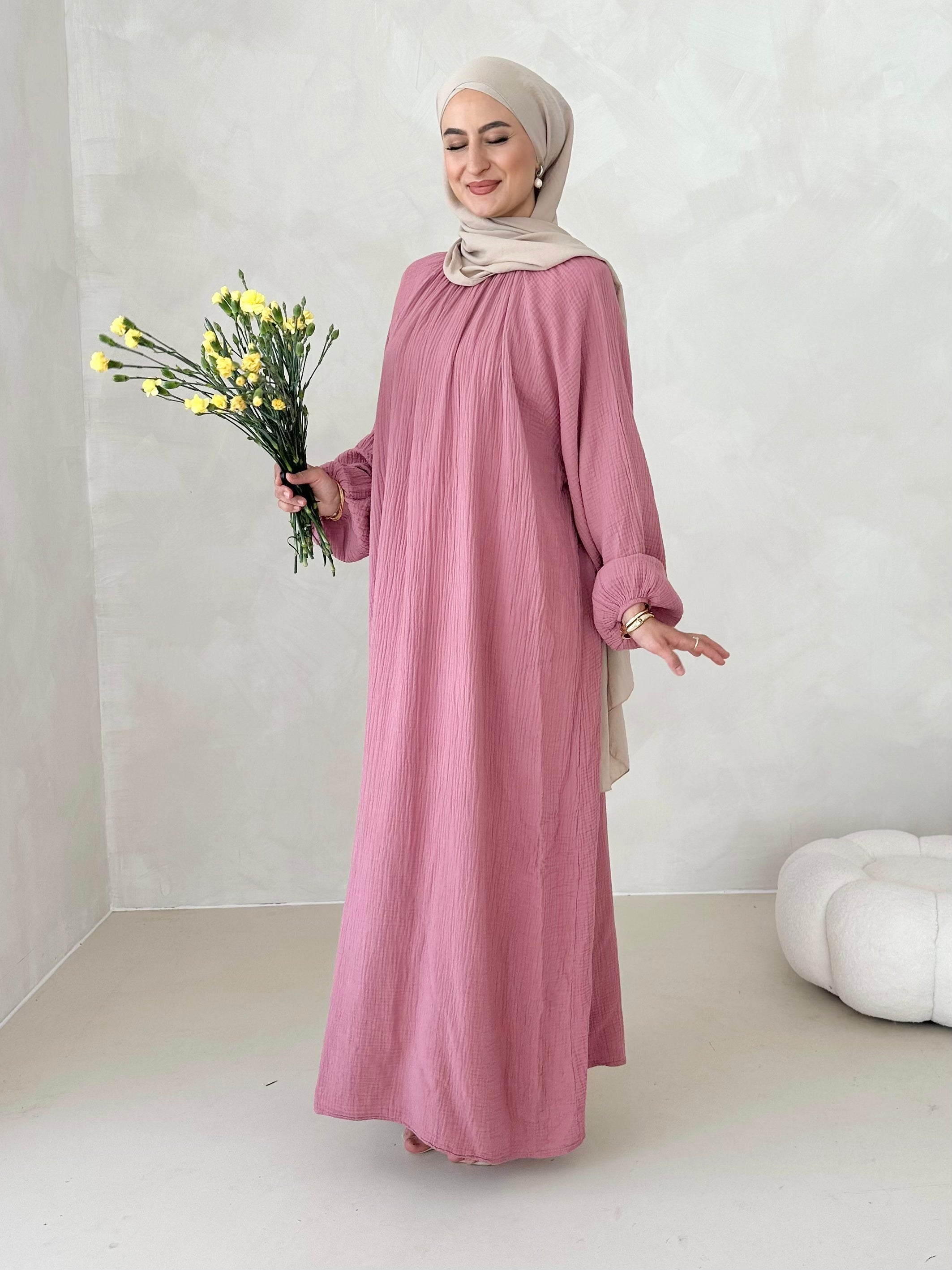 Robe en mousseline