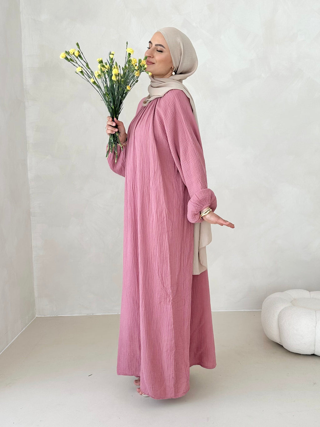 Robe en mousseline