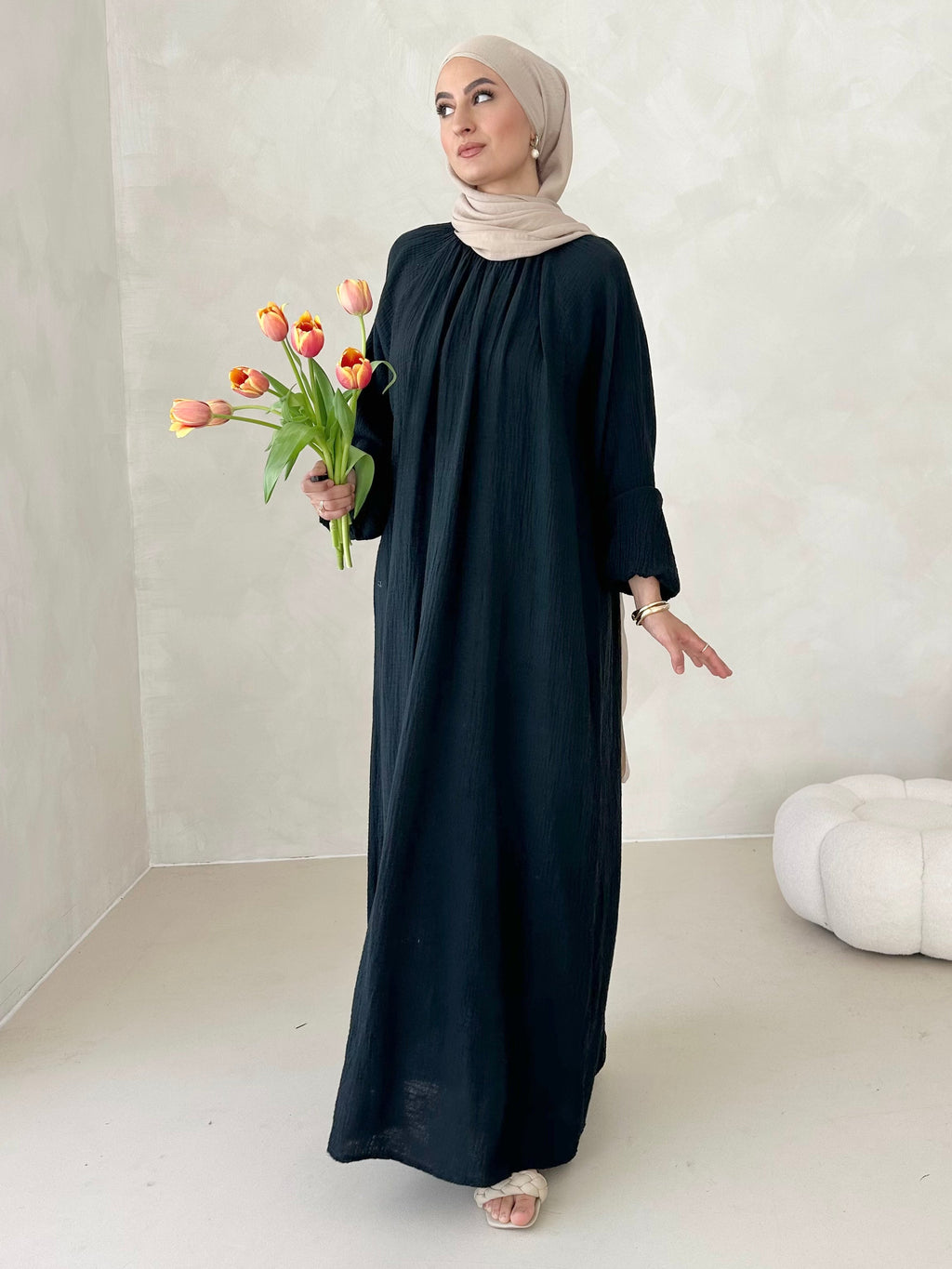 Robe en mousseline