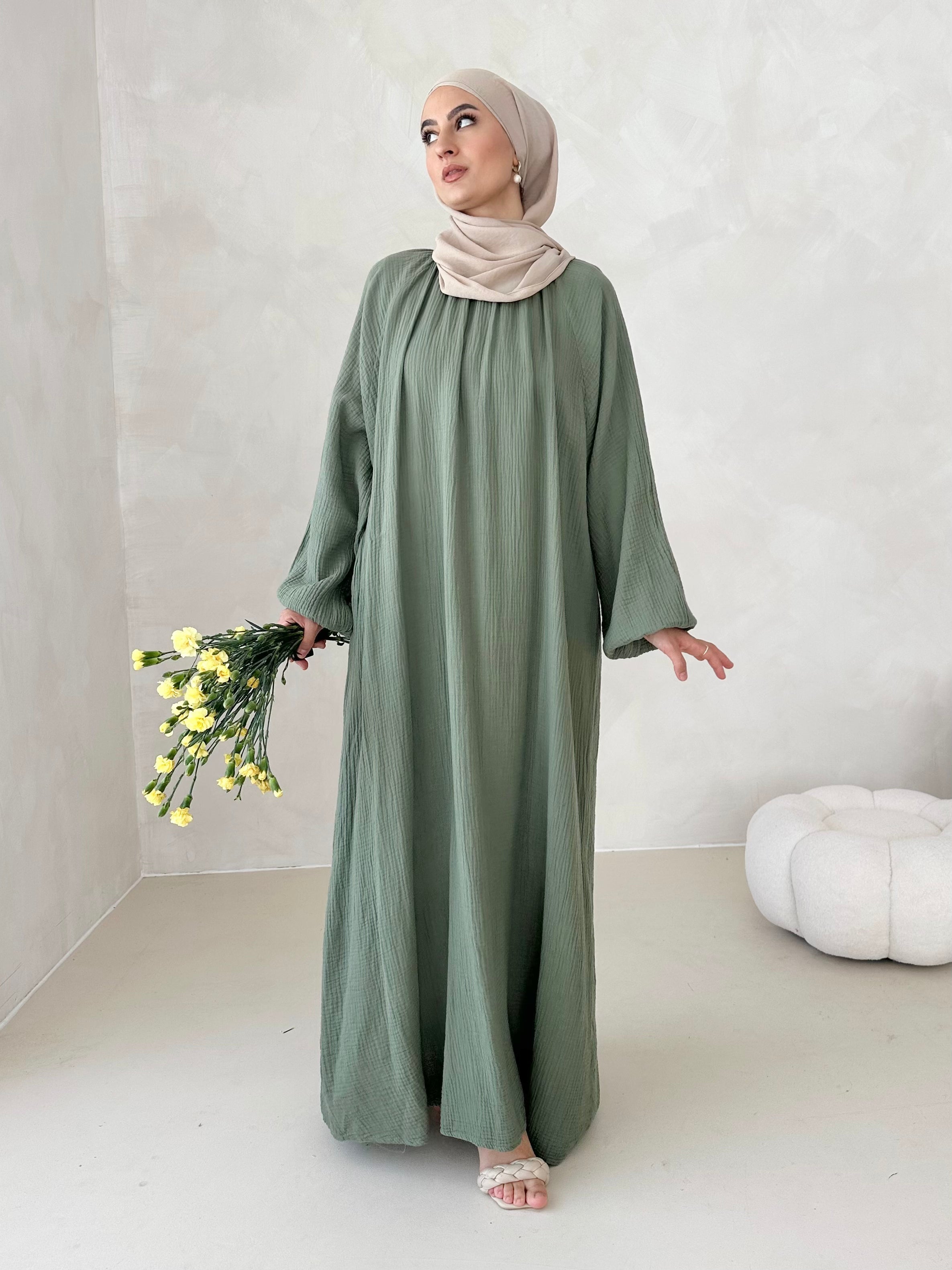 Robe en mousseline