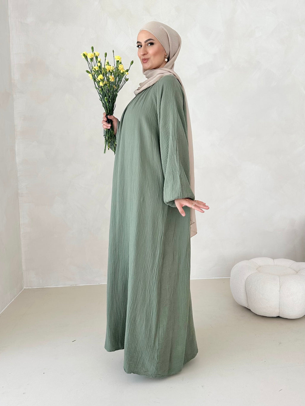 Robe en mousseline