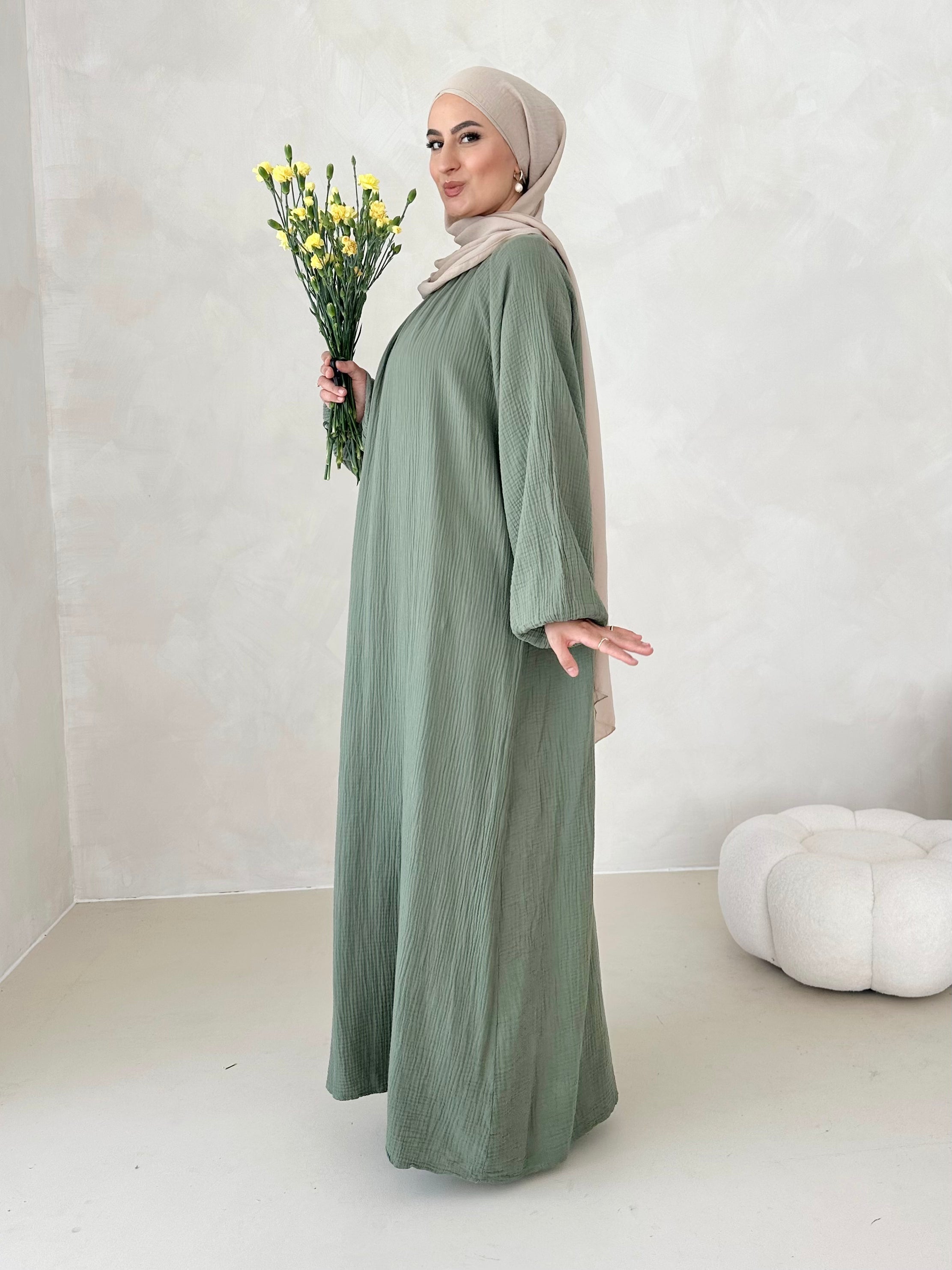Robe en mousseline