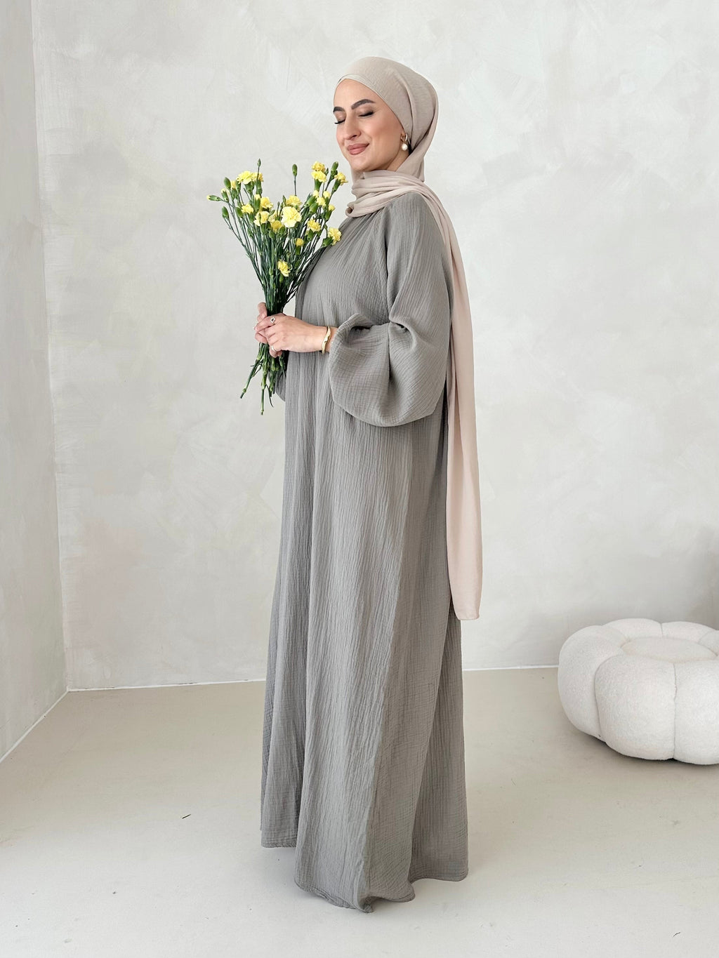 Robe en mousseline