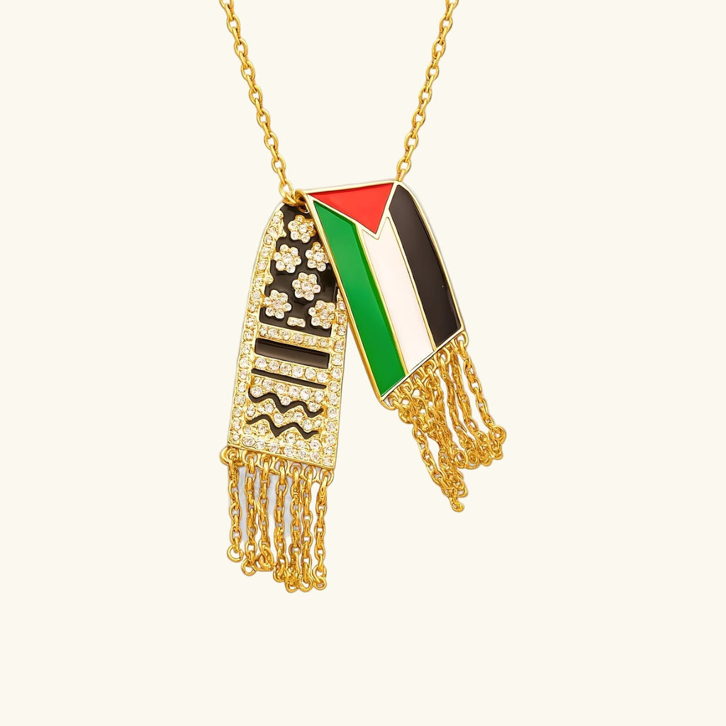 Collier Ummahya Keffiyeh
