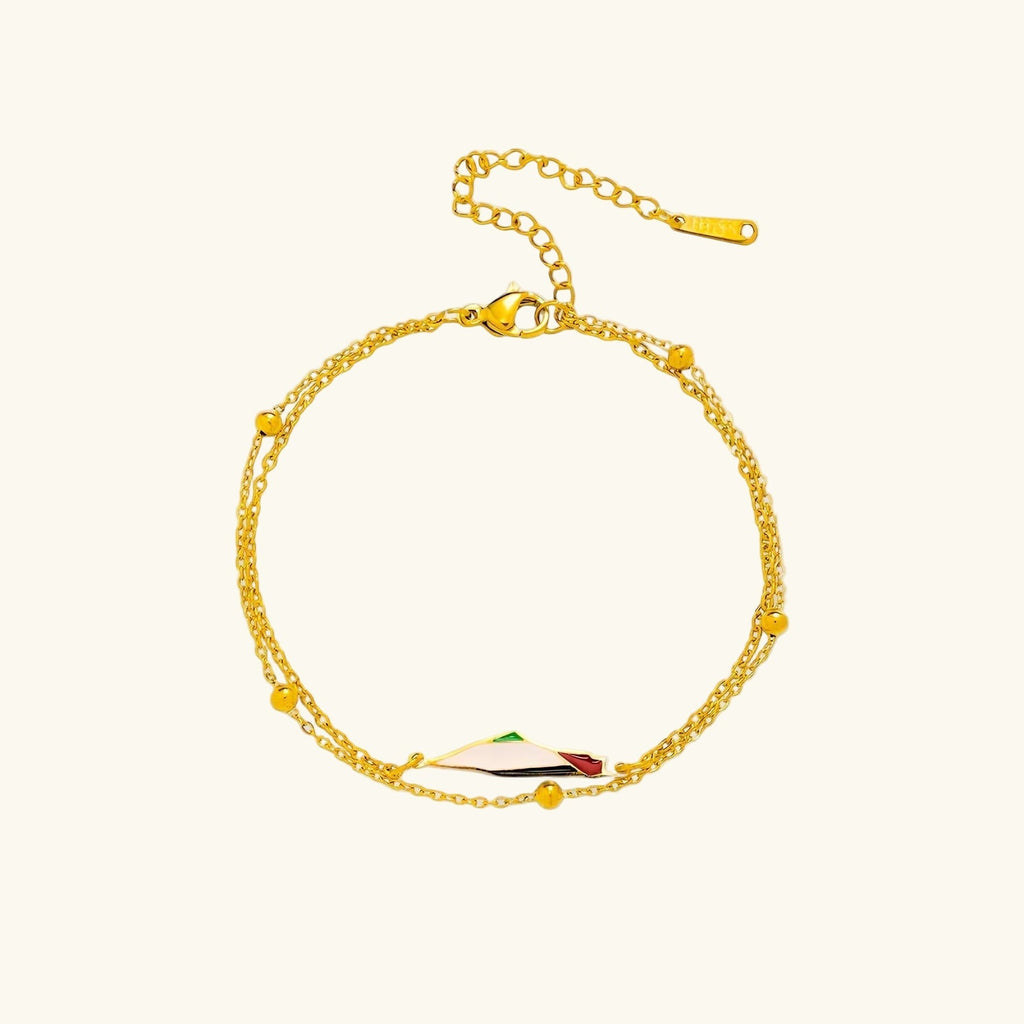 Bracelet carte Ummahya Palestine
