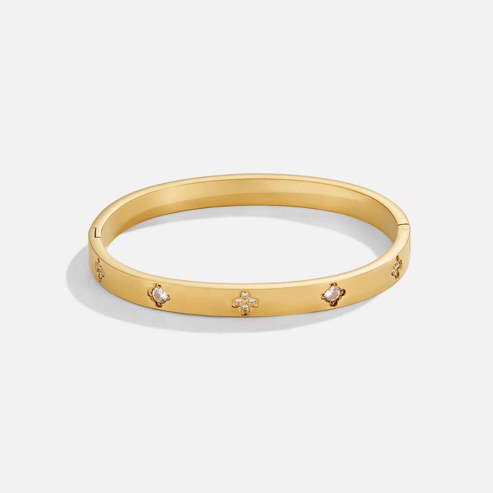 Bracelet trèfle d’or