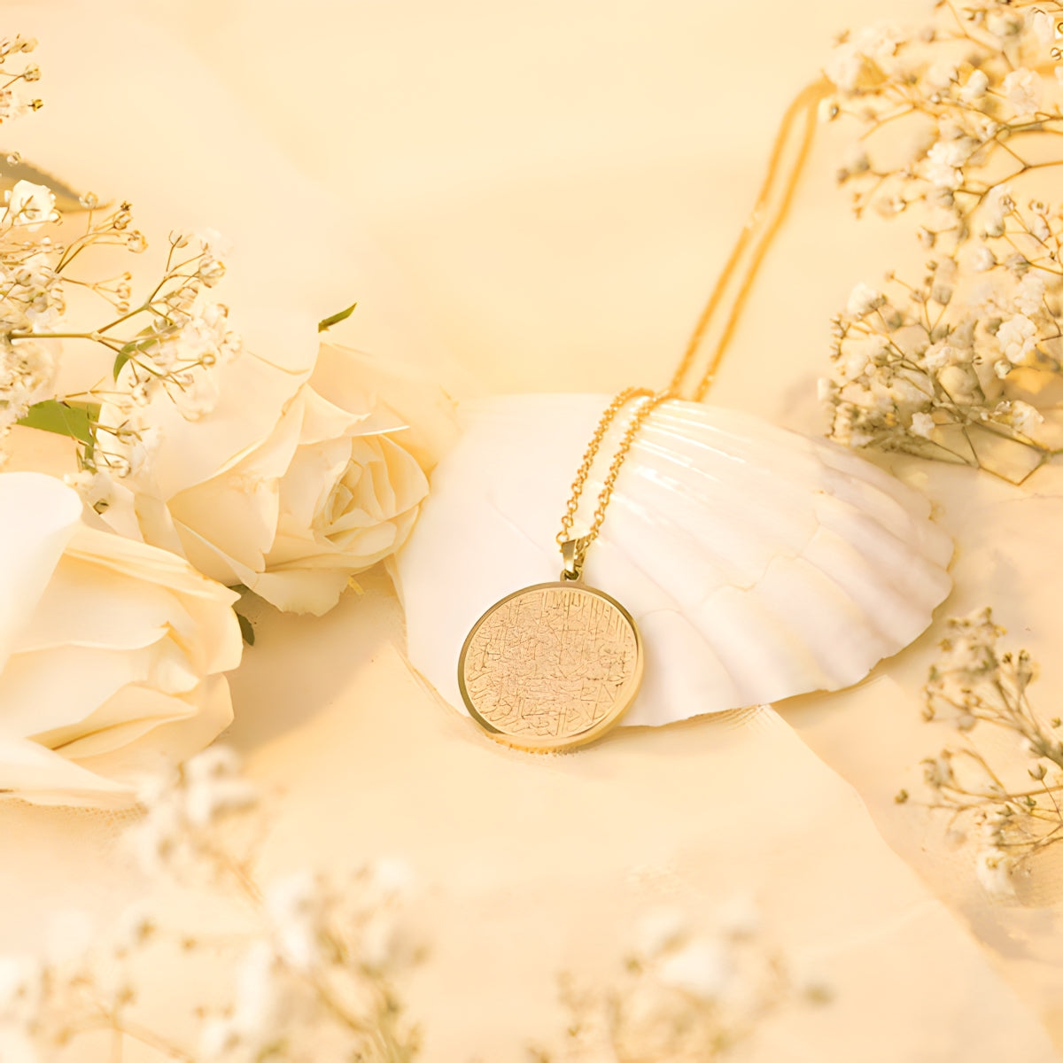 Collier rond Ayatul Kursi